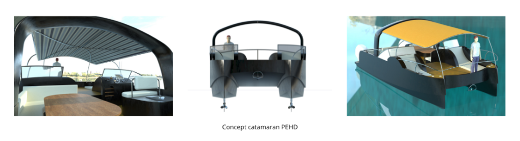 catamaran pehd