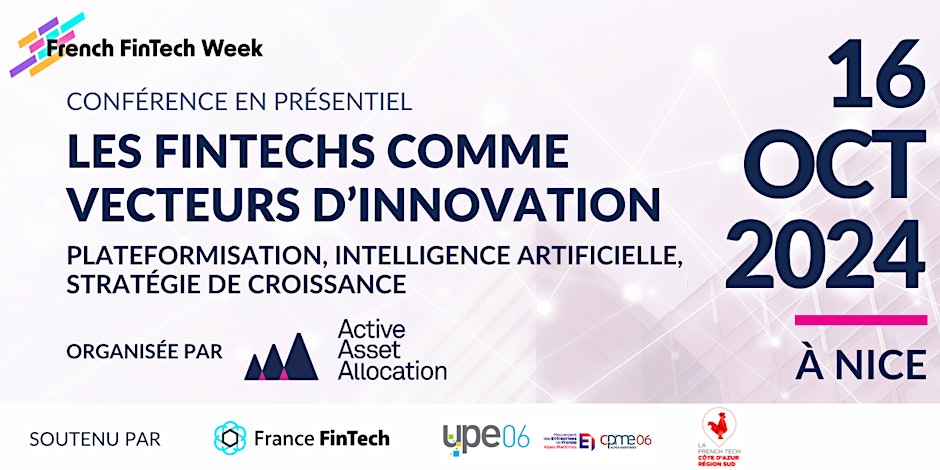 fintech vecteur innovation nice