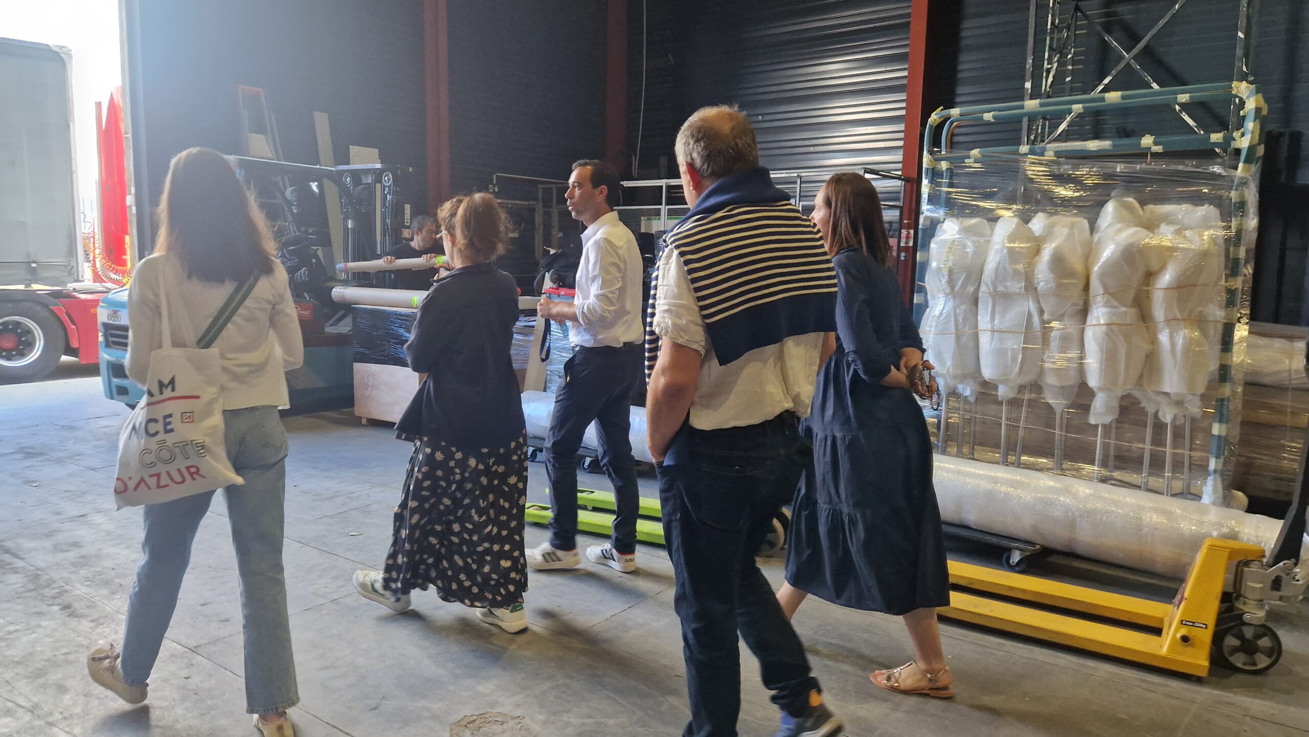 Visit of the Studios de la Victorine