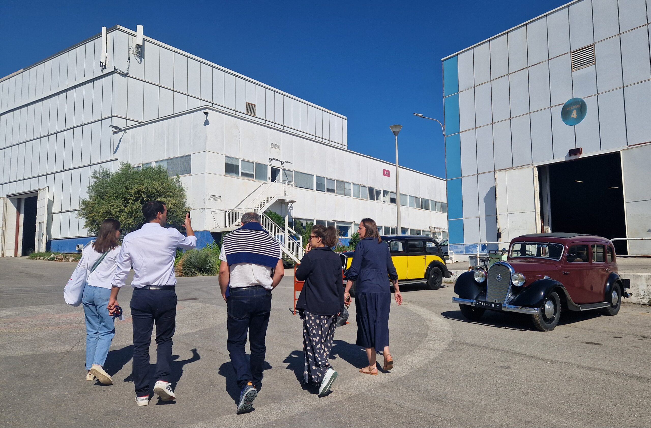 Visit of the Studios de la Victorine