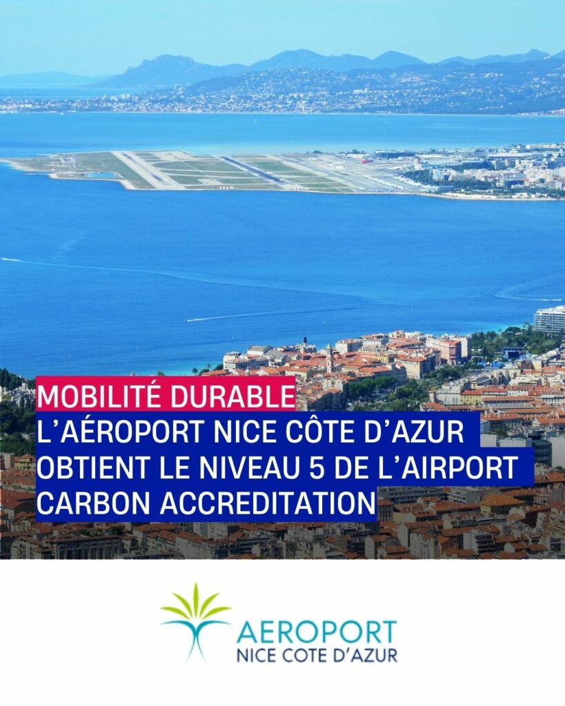 airport carbon accreditation niveau 5 nice cote dazur