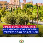 nice medaille d'or entente florale 2025 europe