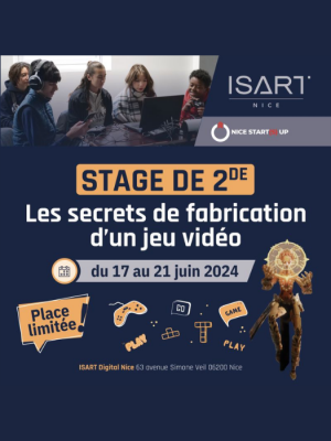 isart digital nice decouverte jeu video