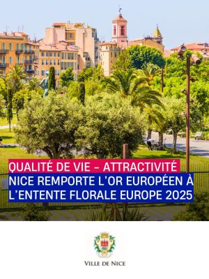 nice medaille d'or entente florale 2025 europe